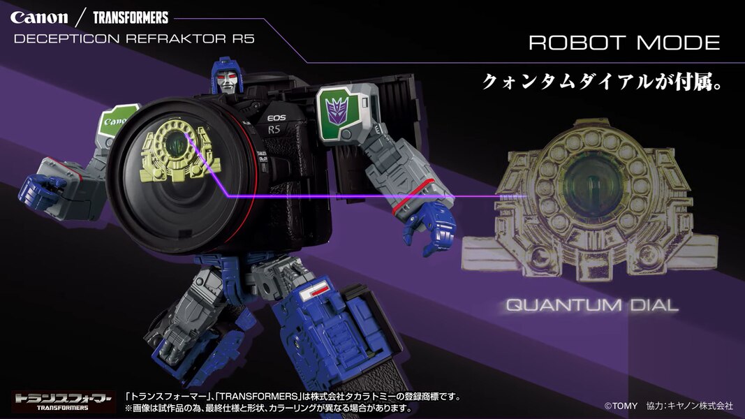 Takara Tomy Canon X Transformers Decepticon Reflector R5 Official Image  (11 of 14)